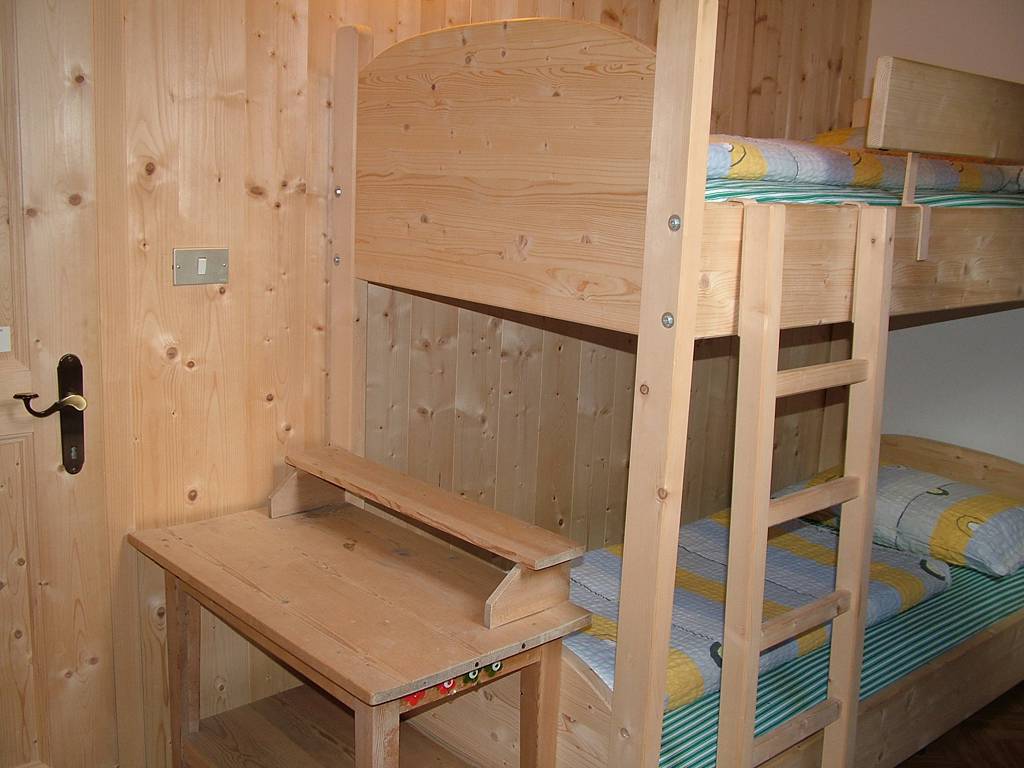 Im unteren Doppelstockbett wird ein Opa schlafen.