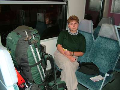 Auf dem Weg nach Halle, zum Nachtzug. Was erwartet uns die n&auml;chsten drei Wochen?
