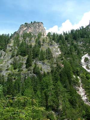 Der Schmiedenkofel [1892m].