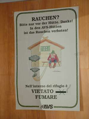 Seit wir Nichtraucher sind, finden wir das sehr gut.