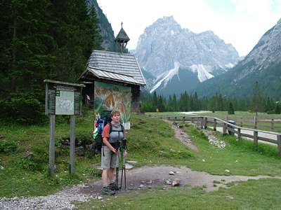Blick &uuml;ber das Innerfeld zum Morgenkopf [M. Mattina, 2493m].
