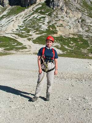 Evi in der Ausf&uuml;hrung "Klettersteig - Geherin".
