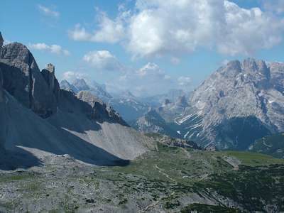 Blick  nach Westen &uuml;ber das Val Rinbon.