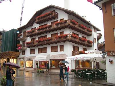 Ein beeindruckendes Haus an der Corso Italia.