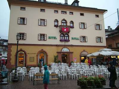 Das Hotel Royal.