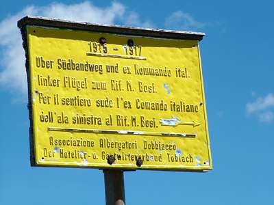 Dieses Freilichtmuseum ist wohl dem Toblacher Hotelier- und Gastwirteverband zu verdanken.