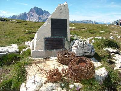 Ein Gedenkstein f&uuml;r das Freilichtmuseum.