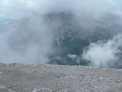 Da muss man schon einige Zeit warten, bis auch nur eine kleine L&uuml;cke in den Wolken aufrei&szlig;t.