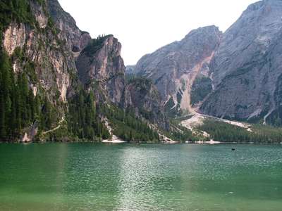 Der Pragser Wildsee ist wundersch&ouml;n.