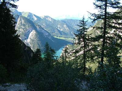 Der See in der Nachmittagssonne.
