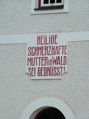 Der Name der Kapelle.