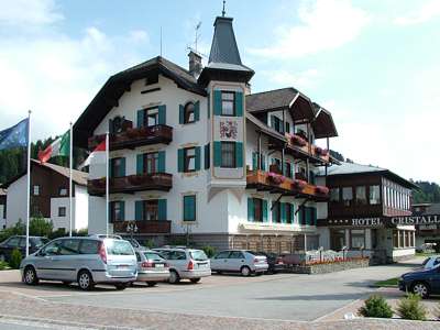Sehr sch&ouml;n, das Hotel Cristallo.