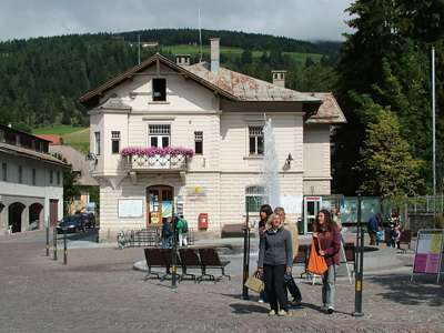 Der Platz vor dem Rathhaus.