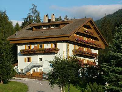 Das Hotel Dolomiten.