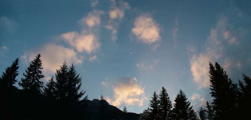 Eine wunderbare Abendstimmung, S&uuml;dtirol verabschiedet sich von uns.