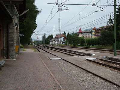 ...und in die andere Richtung, nach Niederdorf [Villabassa].