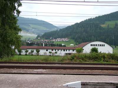 Ein letzter Blick hin&uuml;ber nach Toblach.