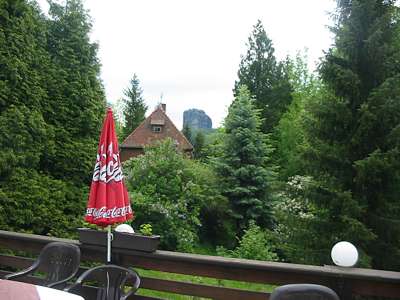 Aha, es waren nur zwei Schritte, da ist ja der Falkenstein.