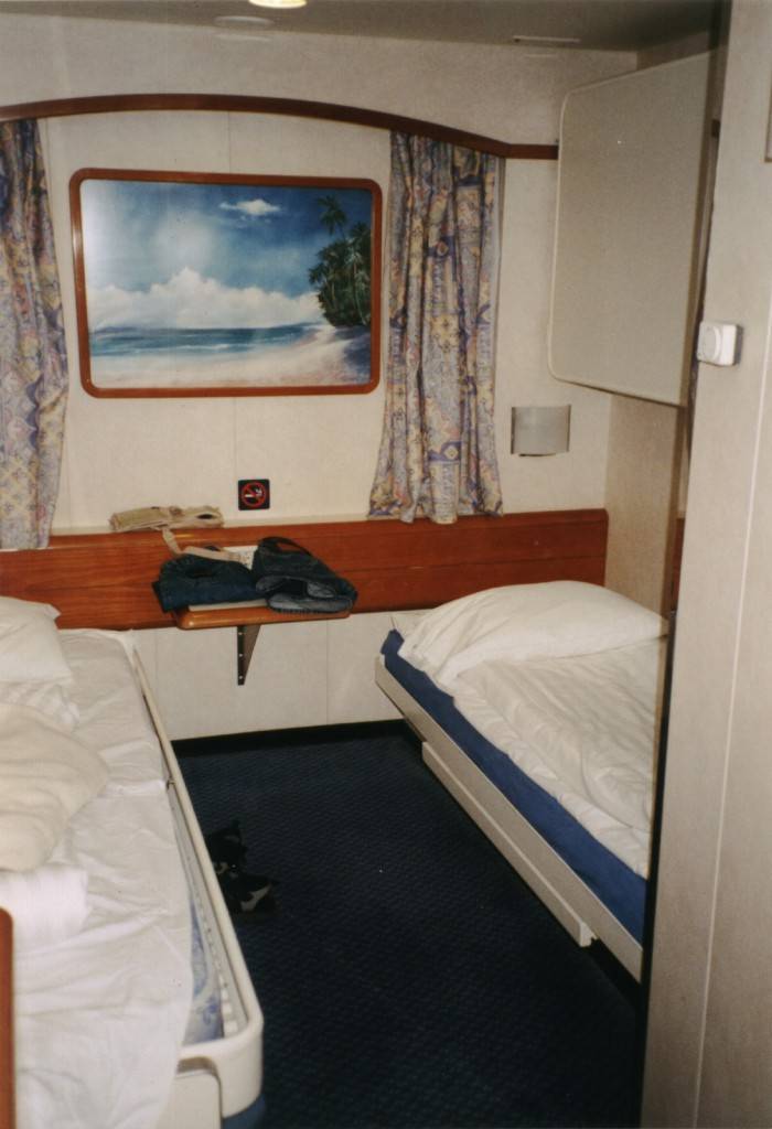 Die Kabine 9111 - eine Innenkabine mit Südseeblick, wie geschaffen, um ein wenig zu schlafen..