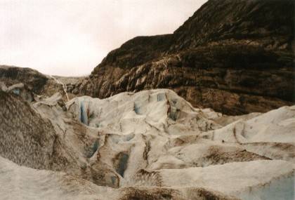 Die Formenvielfalt des Eises ist immer wieder beeindruckend.