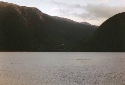 Zur&uuml;ck am Fjord.