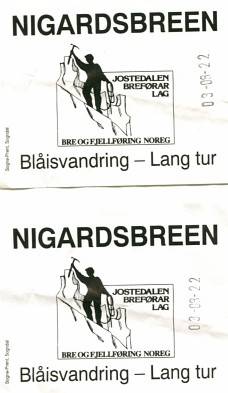 Unsere Tickets f&uuml;r die lange Tour - zusammen rund 100 &euro; wert.