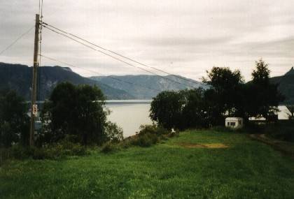 Ein letztes Foto von der Aussicht auf den Fjord, hoffentlich wird es in Vik auch so sch&ouml;n.
