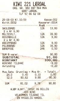 Brot, Br&ouml;tchen, Moltebeerenkonfit&uuml;re - unser letzter Einkauf in L&aelig;rdal.