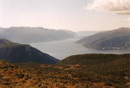 Noch ein Bild vom Sognefjorden.