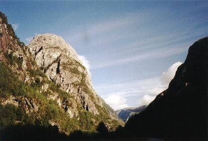 Berge bei Sivle.