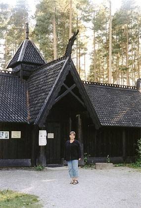 Die Stabkirche in Gol ist leider geschlossen.