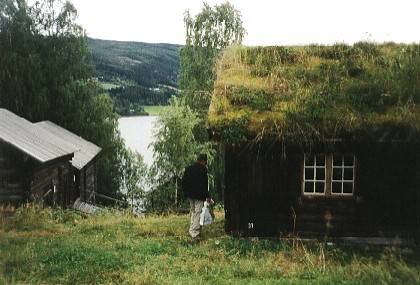 Das Wohnhaus von einem Häuslerhof aus Fristadplass. 