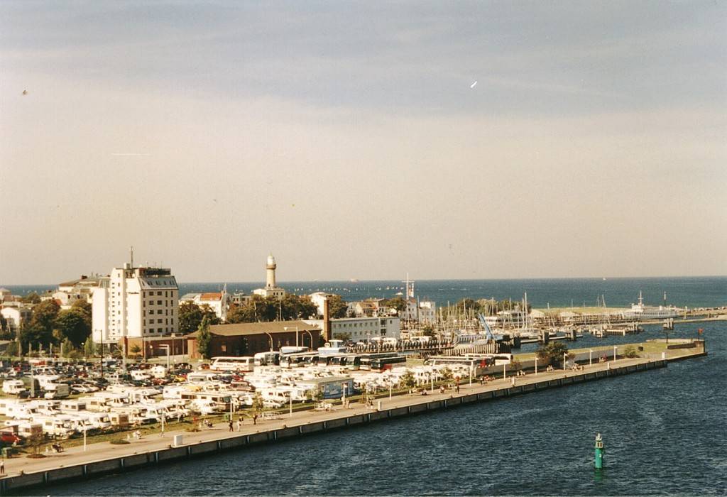 Der Rostocker Hafen.