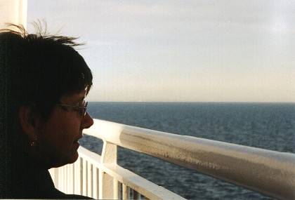 Rund um uns herum ist Meer - die Ostsee.