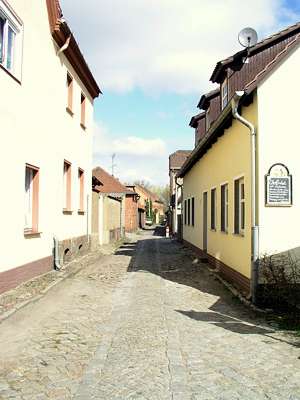 Blick in die F&auml;rbergasse.