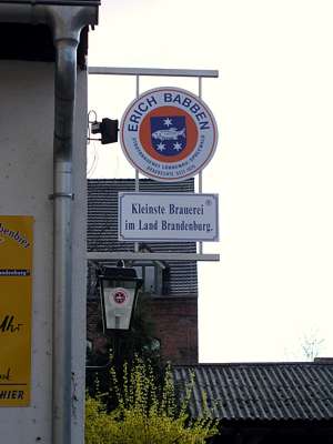 Von hier kommt das Babben-Bier.