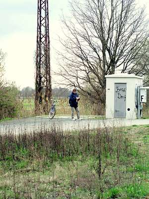 Der unbekannte K&uuml;nstler ist sicher in die Stadt gezogen.