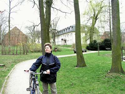 Der Radduscher Hafen liegt am Ortsrand.