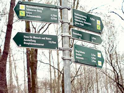 Wir wollen erst zum Kossateich und dann zur Dubkowm&uuml;hle.