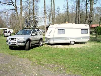 Alles ist bereit, wir k&ouml;nnen losfahren, der wundersch&ouml;ne Urlaub in L&uuml;bbenau ist leider zu Ende.