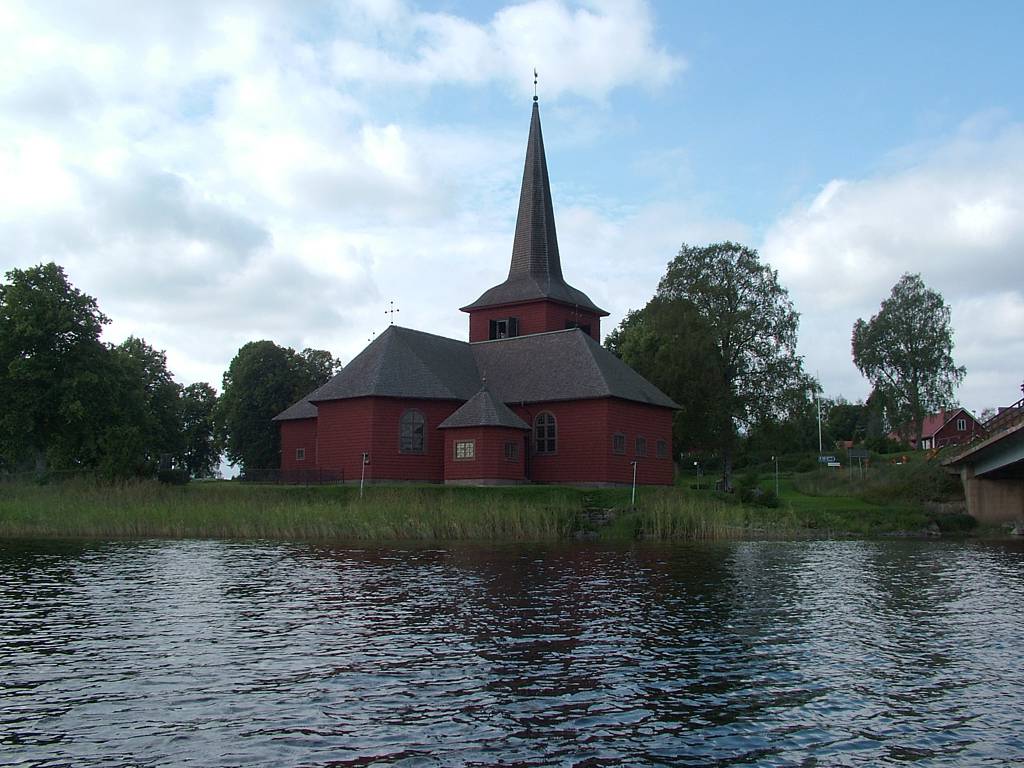 Die Kirche von Lungsund.