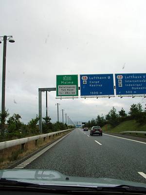 Auf nach Malm&ouml;! Der Flughafen von Kopenhagen ist auch nicht weit.
