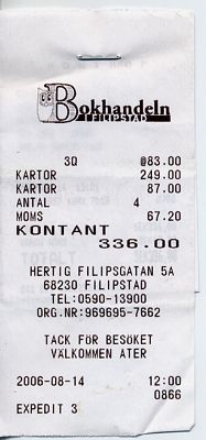 Elchaufkleber und Landkarten f&uuml;r 336 Kronen.