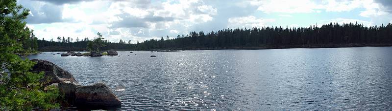 Die S&uuml;dspitze des Stensj&ouml;n.