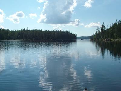 Nach dieser Einengung kommen wir in den Hauptsee.