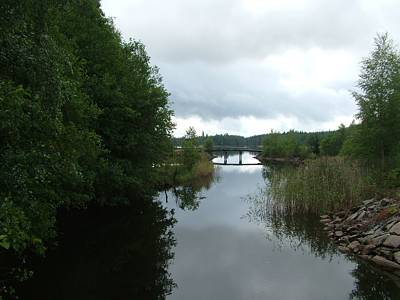 Diese uralte Br&uuml;cke ist unser Ziel.