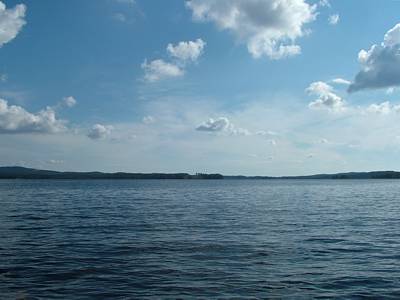 Auch der &Ouml;stersj&ouml;n ist ein riesiger See.