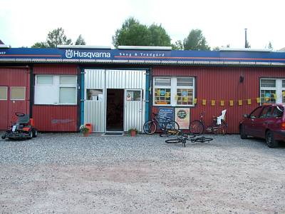 Hier versteckt sich ein ziemlich gro&szlig;er Laden.