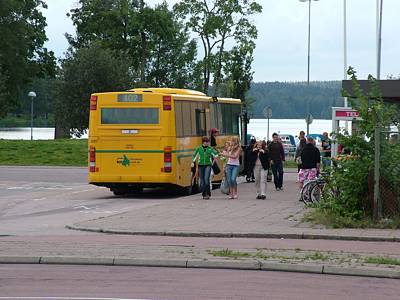 Busse sind das wichtigste &ouml;ffentliche Verkehrsmittel.