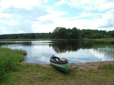 Es ist sehr still und idyllisch hier.